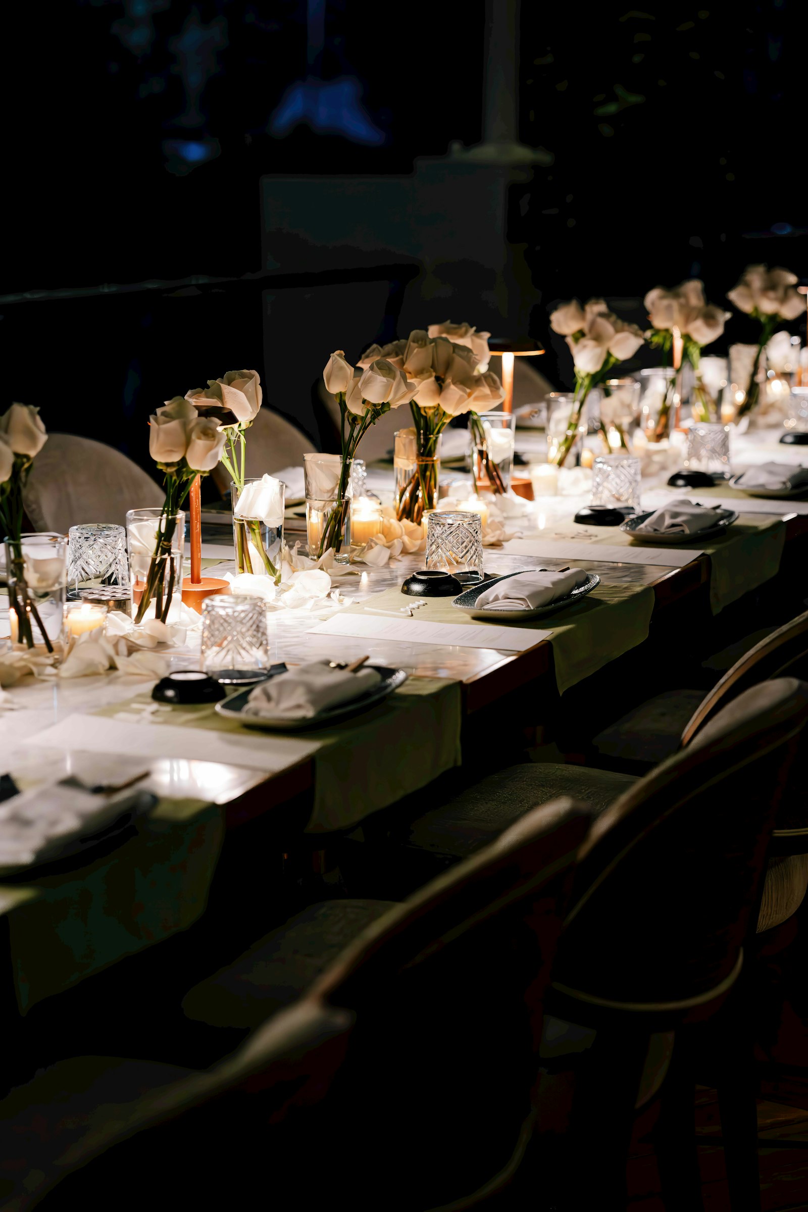 Table set for a private dining event